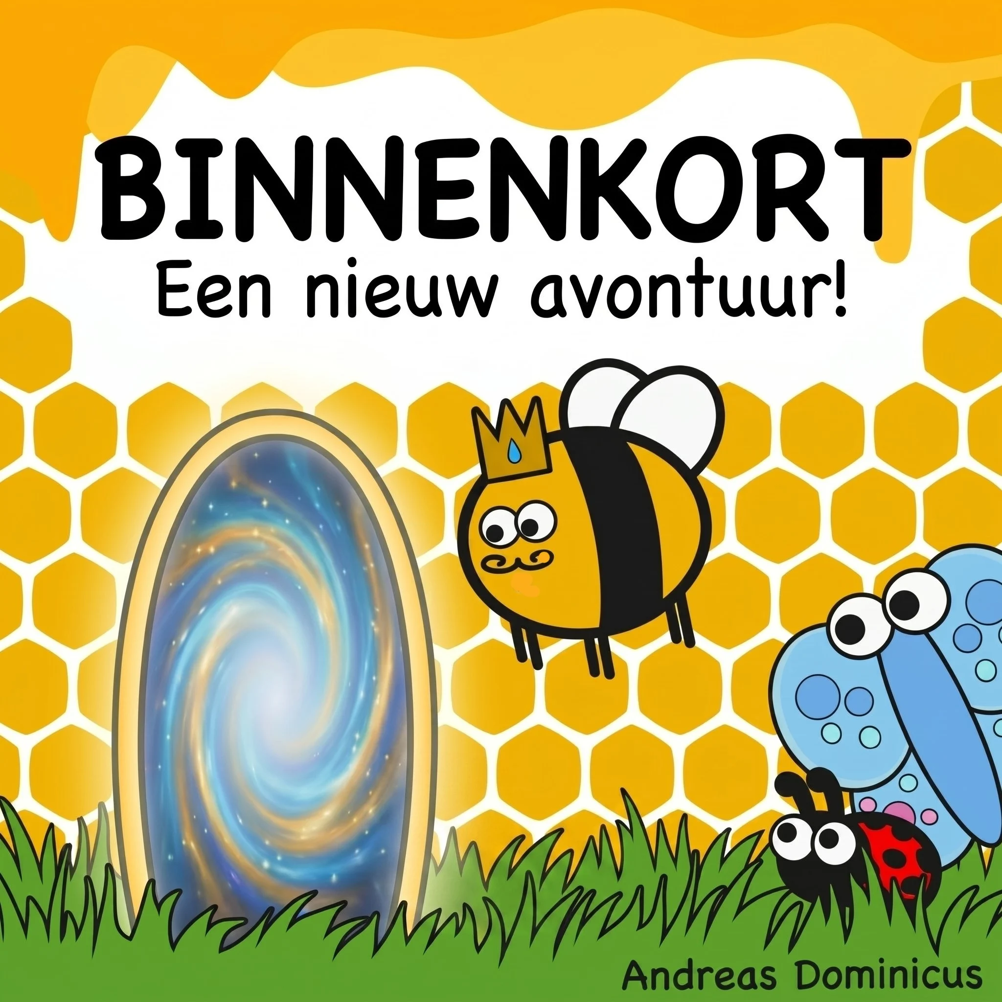 Binnenkort een nieuw Koning Zen avontuur, teaser voor toekomstige kinderboeken over natuur